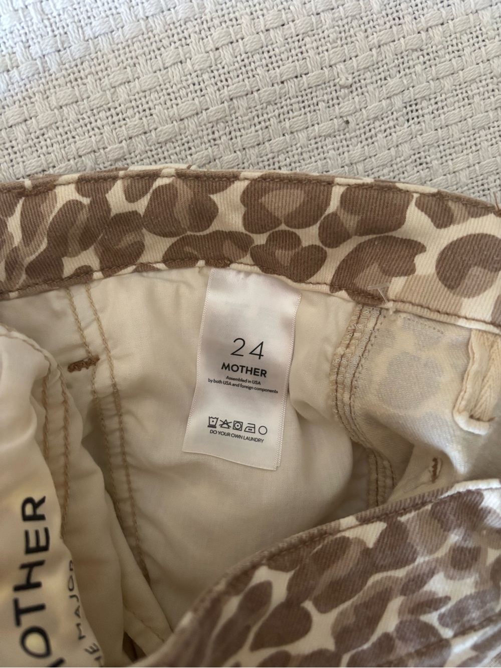 Mother major zip ankle leopard jeans - Picture 9 of 12